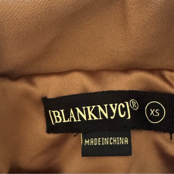 Blank NYC Belted Lightweight Wrap Trench Coat Jacket, Caramel Brown, Size XS,NWT - Picture 8 of 15